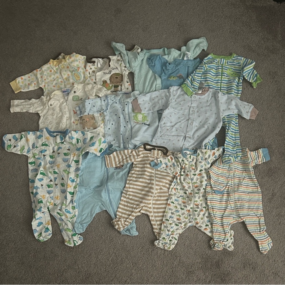 Assorted Baby One Pieces Set